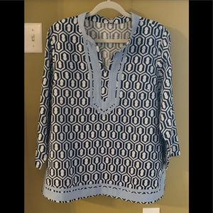 Women’s tunic top. XL. Crown and Ivy.